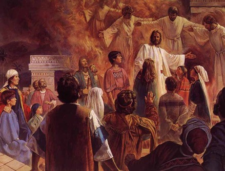 jesus blesses nephite_children