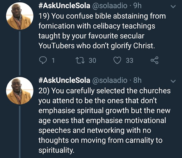 This thread on women who get their hearts broken in church is an interesting read