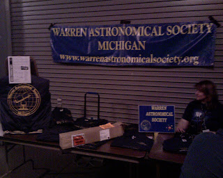 The WAS information and merchandise table