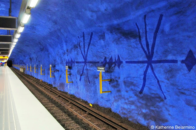 T-Centralen Subway Art Things to Do in Stockholm Sweden