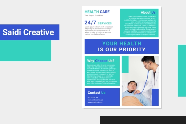 Free Healthcare Flyer Templates Word Docs Fully Editable File