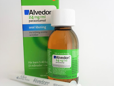 نفاذ دواء Alvedon للأطفال من الصيدليات السويدية