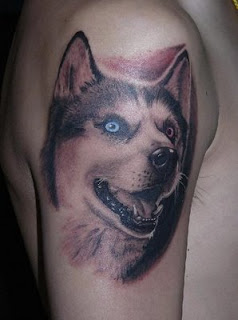 wolf free tattoo design