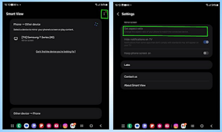 Cara Menggunakan SmartView untuk mencerminkan layar ponsel Samsung Anda ke TV