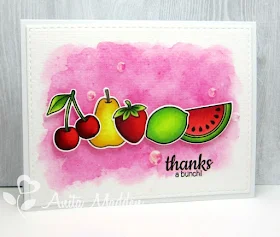 Sunny Studio Stamps: Summer Fresh & Fruity Card by Anita Madden.