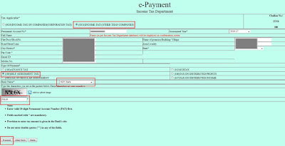 e-payment fill details