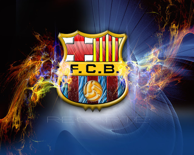 Barcelona Football Club Logo Wallpaper HD 2013