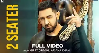 2 Seater Lyrics - Gippy Grewal x Afsana Khan