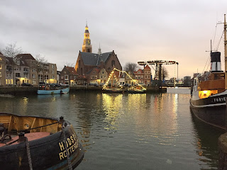 maassluis verlicht mooie stad haven centrum