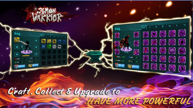 Download Demon Warrior Mod Apk v2.3 Full Version - Mahrus 