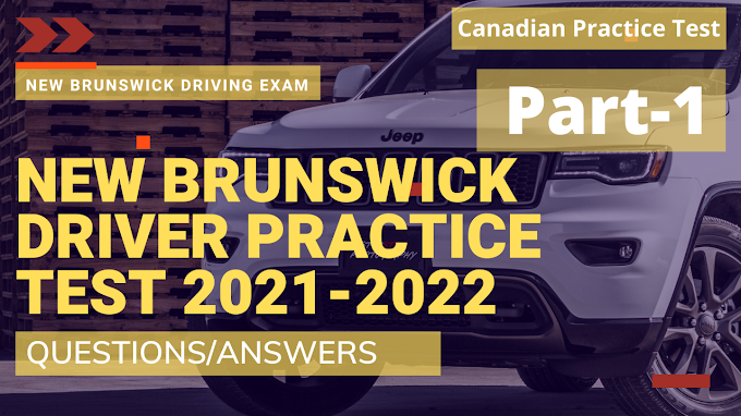 New Brunswick Driver's Licence Test 2023 | FREE NB Driver's Test Practice