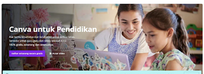 PEMANFAATAN AKUN BELAJAR.ID (Google Workspace for Education) UNTUK PENGGUNAAN CANVA FOR EDUCATION