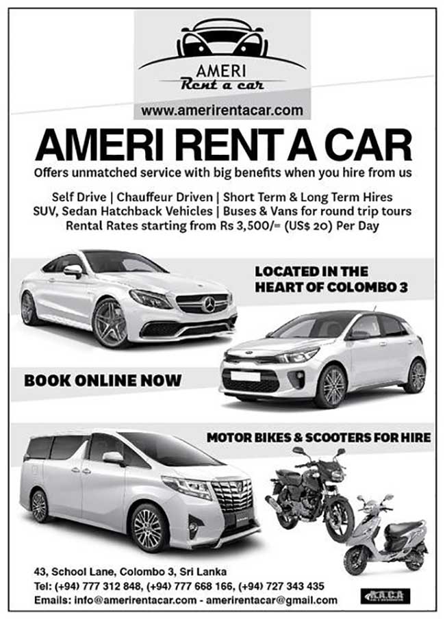 Rent a Car from Ameri Rent a Car.