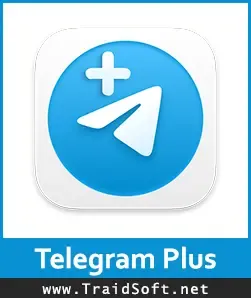 شعار تحميل تليجرام بلس