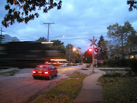 Pass Intersection Railroad Crossing