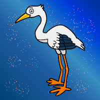 Rescue The Stork From Cage Walkthrough