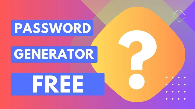 Password Generator Tool Free