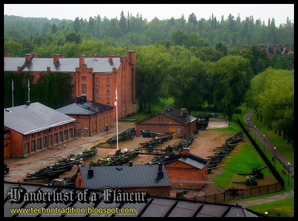 View from Hämeen linna: Tykistömuseo - The Artillery Museum of Finland - Museo Militaria
