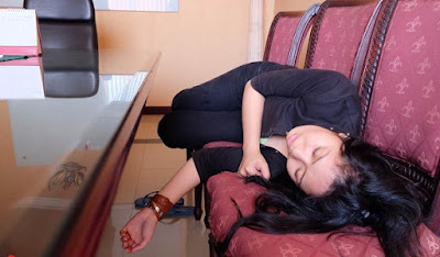 Cara Bius Wanita saat tidur