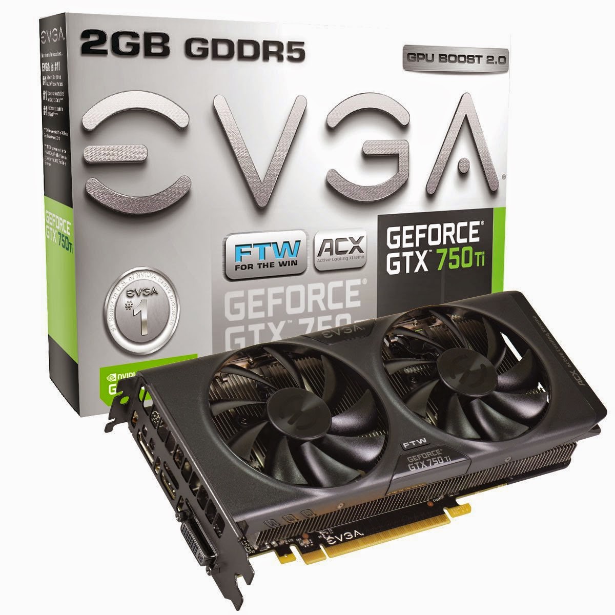 EVGA GeForce GTX 750 Ti FTW