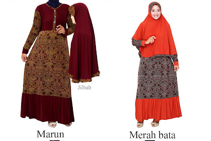 Contoh/gambar Baju Gamis Muslimah yg lagi trend