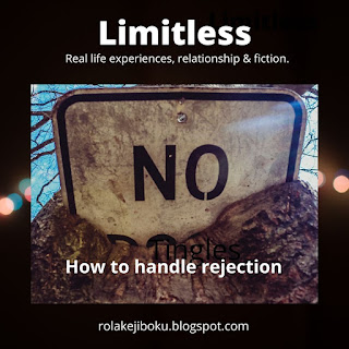 Rejection hurts but it’s how you handle it that matters!