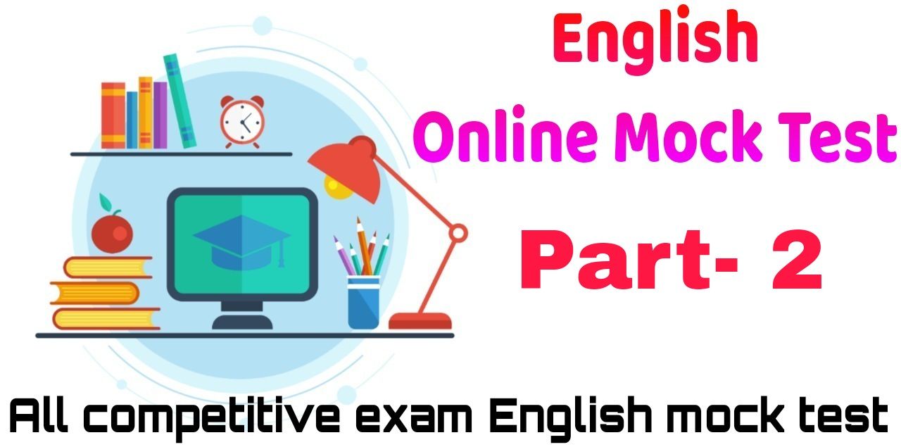 English Mock Test For SSC MTS - Part- 2