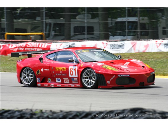 Ferrari 430 Race cars at Mid