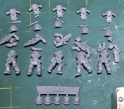 Horus Heresy Dark Angels Interemptors WIP