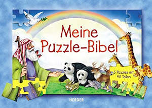 Meine Puzzle-Bibel: Fünf Puzzles mit je 48 Teilen