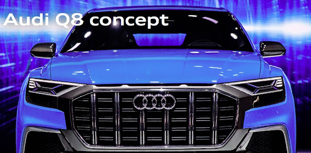 Audi Q8 concept- Full-size SUV in coupe design