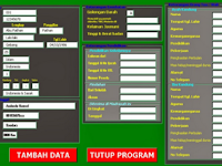 Aplikasi Data Base Sekolah Versi Microsoft Excel Gratis Tanpa Bayar