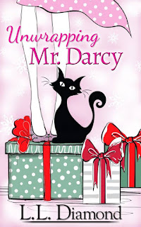 Book cover: Unwrapping Mr Darcy by L L Diamond