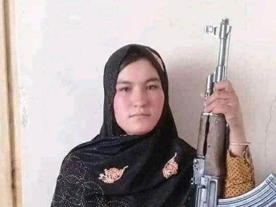 Afghan girl kills two Taliban fighters.,Taliban