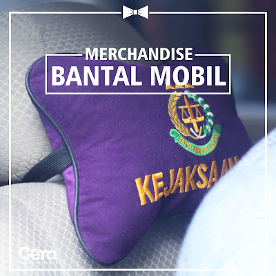 Souvenir Perusahaan Bantal Mobil