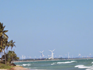 Power generation "Wind Mills" at Cheetikullam beach.