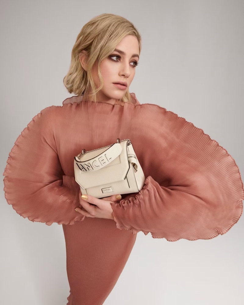 Riverdale Actress Lili Reinhart Sparkles as the Face of Lancel’s 2023 Campaign