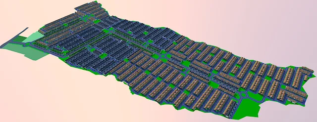 syarat gambar site plan