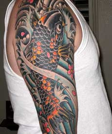 Arowana Tattoo For Body