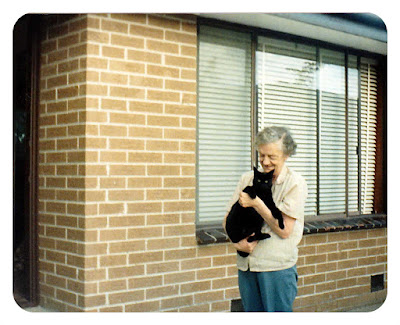 Retro cat photo, Australia, 1980's