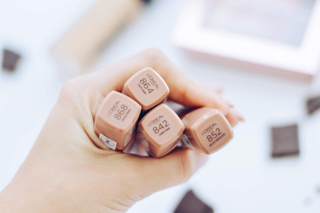  L'Oreal Paris Ultra Matte Les Chocolats huulevärvid