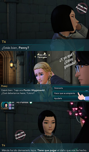 Hogwarts Mystery fotonovela Penny Rowan