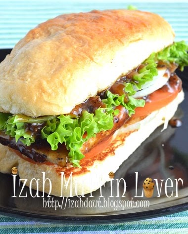 Izah Muffin Lover: Homemade Prosperity Burger dan Burger Bun