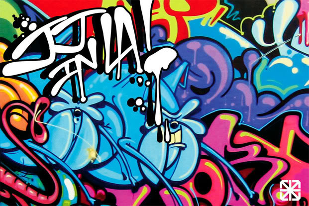 graffiti artwork. 6 samples Making Graffiti Art