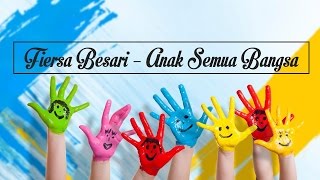 Lirik Lagu Fiersa Besari - Anak Semua Bangsa