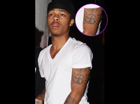 Bow Wow Tattoos Bow Wow's shoulder and arm tattoos. tattoo bow