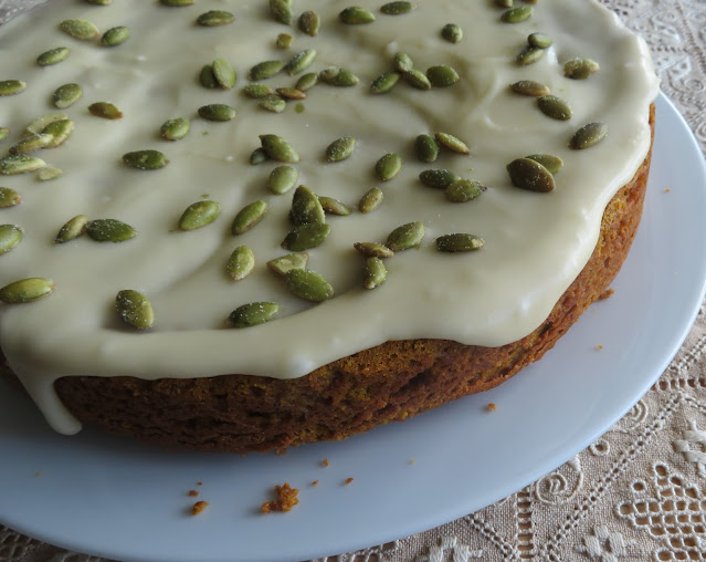 Pumpkin Olive Oil Cake