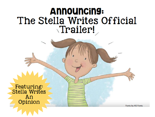 View the Official Stella Writes Book Trailer Featuring Stella Writes An Opinion