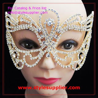 rhinestone mask