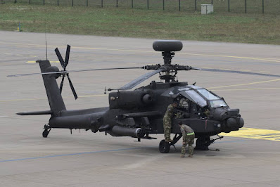British Apache helicopters Eindhoven Netherlands